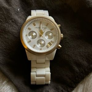 Aunthentic Michael Kors chronograph watch.